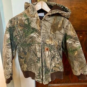 Carhartt Kids Camo Coat Jacket 4T